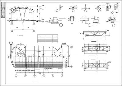 桁架圖紙標注規(guī)范(桁架圖紙的標注規(guī)范) 鋼結(jié)構(gòu)桁架施工 第3張 桁架圖紙標注規(guī)范(桁架圖紙的標注規(guī)范) 鋼結(jié)構(gòu)桁架施工 第3張