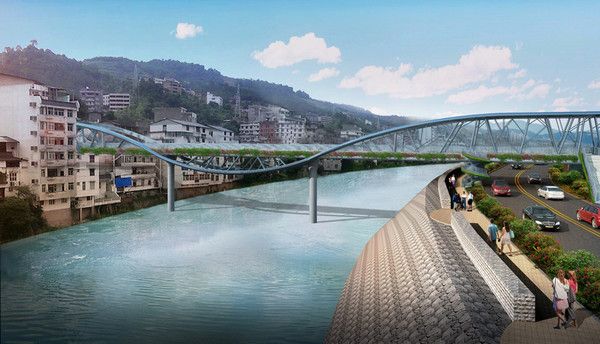 管道桁架圖片效果圖（管道桁架施工圖節(jié)點(diǎn)大樣示例,桁架撓度控制標(biāo)準(zhǔn)解析） 結(jié)構(gòu)橋梁鋼結(jié)構(gòu)施工 第4張