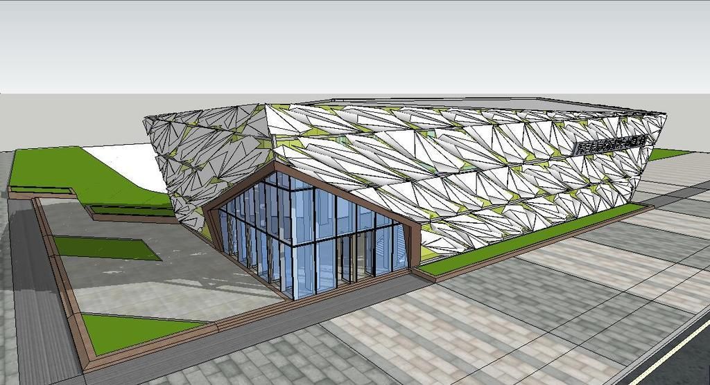 桁架概念建筑模型 結(jié)構(gòu)框架施工 第1張 桁架概念建筑模型 結(jié)構(gòu)框架施工 第1張