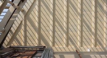 桁架搭建圖片高清（桁架搭建材料選購指南） 鋼結(jié)構(gòu)鋼結(jié)構(gòu)停車場(chǎng)施工 第5張