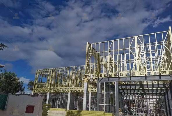 鋼結(jié)構(gòu)房子結(jié)實嗎？（鋼結(jié)構(gòu)房子在設(shè)計上注重了結(jié)實程度） 鋼結(jié)構(gòu)蹦極施工 第4張