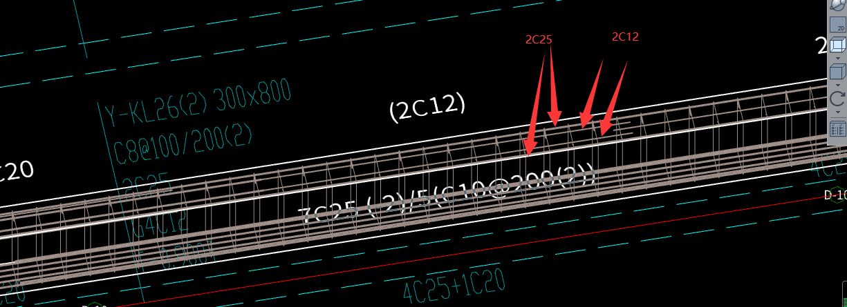 房屋梁鋼筋標(biāo)注意思（關(guān)于房屋梁鋼筋標(biāo)注意思的一些詳細(xì)解釋） 結(jié)構(gòu)機械鋼結(jié)構(gòu)設(shè)計 第5張