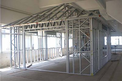 鋼構(gòu)房框架結(jié)構(gòu)圖 裝飾幕墻設(shè)計(jì) 第5張 鋼構(gòu)房框架結(jié)構(gòu)圖 裝飾幕墻設(shè)計(jì) 第5張