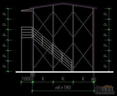 彩鋼房架結(jié)構(gòu)圖（彩鋼房鋼結(jié)構(gòu)圖集） 北京網(wǎng)架設(shè)計(jì) 第4張