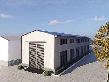 鋼構(gòu)房圖片一層