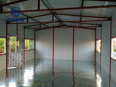 彩鋼房鋼架結(jié)構(gòu)搭建方案（彩鋼房施工安全規(guī)范,彩鋼房維護(hù)保養(yǎng)方法） 鋼結(jié)構(gòu)門(mén)式鋼架施工 第3張