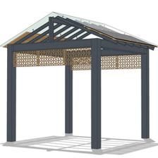 鋼結(jié)構(gòu)涼亭怎么做(鋼結(jié)構(gòu)涼亭施工注意事項(xiàng)) 裝飾家裝設(shè)計(jì) 第3張 鋼結(jié)構(gòu)涼亭怎么做(鋼結(jié)構(gòu)涼亭施工注意事項(xiàng)) 裝飾家裝設(shè)計(jì) 第3張