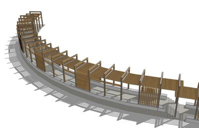 鋼結(jié)構(gòu)廊架效果圖與圖紙 結(jié)構(gòu)污水處理池施工 第3張 鋼結(jié)構(gòu)廊架效果圖與圖紙 結(jié)構(gòu)污水處理池施工 第3張