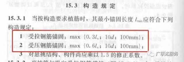 混凝土植筋錨固長(zhǎng)度是多少(混凝土中受拉鋼筋的錨固長(zhǎng)度l可以通過以下公式計(jì)算) 建筑效果圖設(shè)計(jì) 第4張 混凝土植筋錨固長(zhǎng)度是多少(混凝土中受拉鋼筋的錨固長(zhǎng)度l可以通過以下公式計(jì)算) 建筑效果圖設(shè)計(jì) 第4張