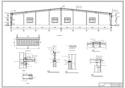 15米跨度鋼結(jié)構(gòu)廠房圖紙(15米跨度鋼結(jié)構(gòu)廠房圖紙的網(wǎng)站:鋼結(jié)構(gòu)廠房造價預(yù)算) 結(jié)構(gòu)工業(yè)鋼結(jié)構(gòu)施工 第4張 15米跨度鋼結(jié)構(gòu)廠房圖紙(15米跨度鋼結(jié)構(gòu)廠房圖紙的網(wǎng)站:鋼結(jié)構(gòu)廠房造價預(yù)算) 結(jié)構(gòu)工業(yè)鋼結(jié)構(gòu)施工 第4張
