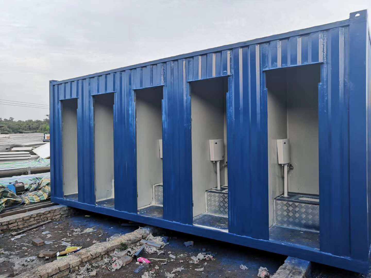 集裝箱鋼架衛(wèi)生間圖片大全 結(jié)構(gòu)機(jī)械鋼結(jié)構(gòu)設(shè)計(jì) 第5張