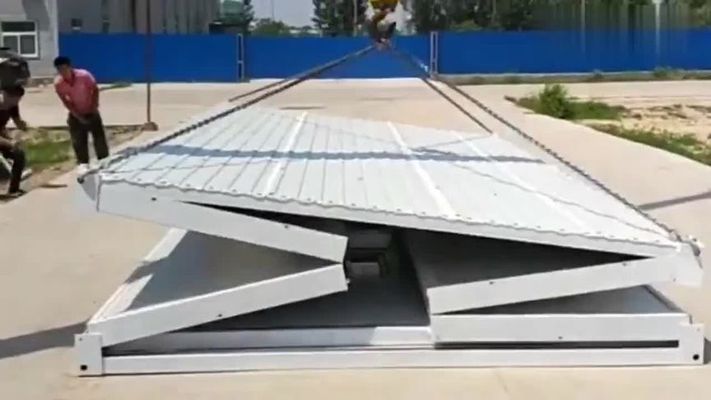 集裝箱活動板房組裝視頻（折疊集裝箱活動板房組裝視頻） 鋼結(jié)構(gòu)跳臺設(shè)計(jì) 第3張