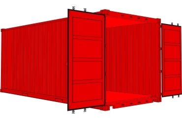 集裝箱內(nèi)部 建筑施工圖設(shè)計 第4張