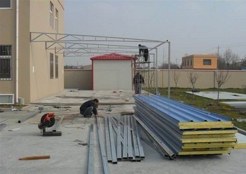 彩鋼瓦房架子制作圖紙(彩鋼瓦房地基處理方法) 結(jié)構(gòu)工業(yè)鋼結(jié)構(gòu)設(shè)計 第3張 彩鋼瓦房架子制作圖紙(彩鋼瓦房地基處理方法) 結(jié)構(gòu)工業(yè)鋼結(jié)構(gòu)設(shè)計 第3張