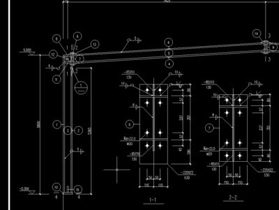 房屋鋼架結(jié)構(gòu)圖怎么畫好看(cad繪圖技巧,鋼架結(jié)構(gòu)圖尺寸標(biāo)注方法) 北京加固設(shè)計 第5張 房屋鋼架結(jié)構(gòu)圖怎么畫好看(cad繪圖技巧,鋼架結(jié)構(gòu)圖尺寸標(biāo)注方法) 北京加固設(shè)計 第5張