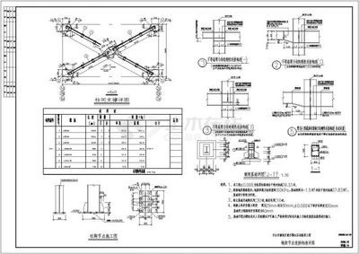 房屋鋼架結(jié)構(gòu)圖怎么畫的（cad繪制鋼架結(jié)構(gòu)圖標注規(guī)范cad詳細操作步驟） 結(jié)構(gòu)砌體設(shè)計 第2張