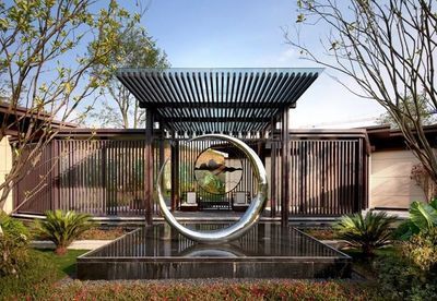 景觀廊架圖集大全圖片(景觀廊架圖集大全) 結(jié)構(gòu)砌體設(shè)計(jì) 第3張 景觀廊架圖集大全圖片(景觀廊架圖集大全) 結(jié)構(gòu)砌體設(shè)計(jì) 第3張