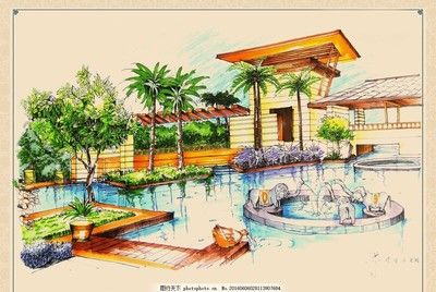 景觀廊架手繪效果圖(景觀廊架手繪作品集欣賞景觀廊架手繪效果圖素材) 鋼結(jié)構(gòu)有限元分析設(shè)計(jì) 第5張 景觀廊架手繪效果圖(景觀廊架手繪作品集欣賞景觀廊架手繪效果圖素材) 鋼結(jié)構(gòu)有限元分析設(shè)計(jì) 第5張