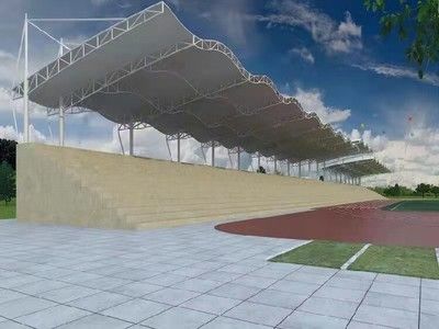 看臺(tái)鋼結(jié)構(gòu)13米需要腳手架嗎（13米鋼結(jié)構(gòu)施工流程,腳手架成本預(yù)算方法） 鋼結(jié)構(gòu)框架施工 第1張