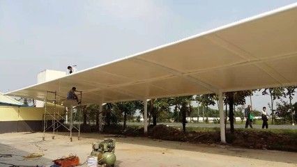 看臺(tái)鋼結(jié)構(gòu)13米需要腳手架嗎（13米鋼結(jié)構(gòu)施工流程,腳手架成本預(yù)算方法） 鋼結(jié)構(gòu)框架施工 第4張