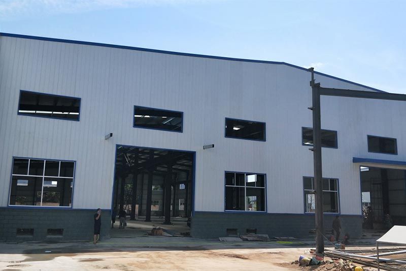 河北坤威鋼結(jié)構(gòu)有限公司（景縣坤威鋼結(jié)構(gòu)有限公司） 結(jié)構(gòu)框架施工 第2張