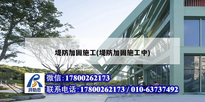 堤防加固施工(堤防加固施工中) 北京鋼結構設計 堤防加固施工(堤防加固施工中) 北京鋼結構設計