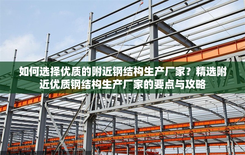 如何選擇優(yōu)質(zhì)的附近鋼結(jié)構(gòu)生產(chǎn)廠家？精選附近優(yōu)質(zhì)鋼結(jié)構(gòu)生產(chǎn)廠家的要點(diǎn)與攻略