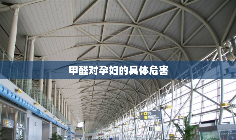甲醛對(duì)孕婦的具體危害 行業(yè)新聞 第1張