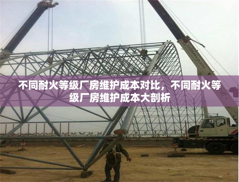 不同耐火等級廠房維護成本對比，不同耐火等級廠房維護成本大剖析