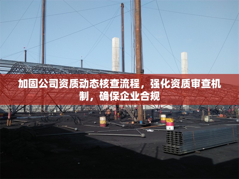 加固公司資質(zhì)動態(tài)核查流程，強(qiáng)化資質(zhì)審查機(jī)制，確保企業(yè)合規(guī)