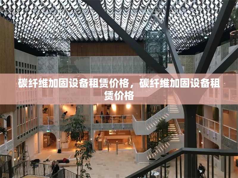 碳纖維加固設(shè)備租賃價格，碳纖維加固設(shè)備租賃價格 行業(yè)新聞 第1張