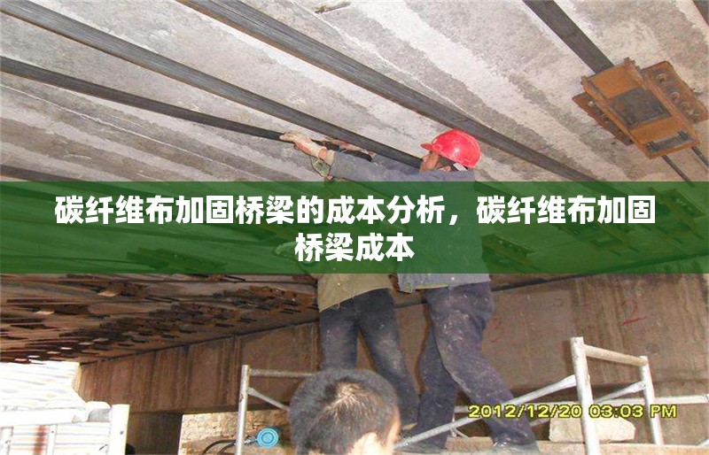 碳纖維布加固橋梁的成本分析，碳纖維布加固橋梁成本 行業(yè)新聞 第6張