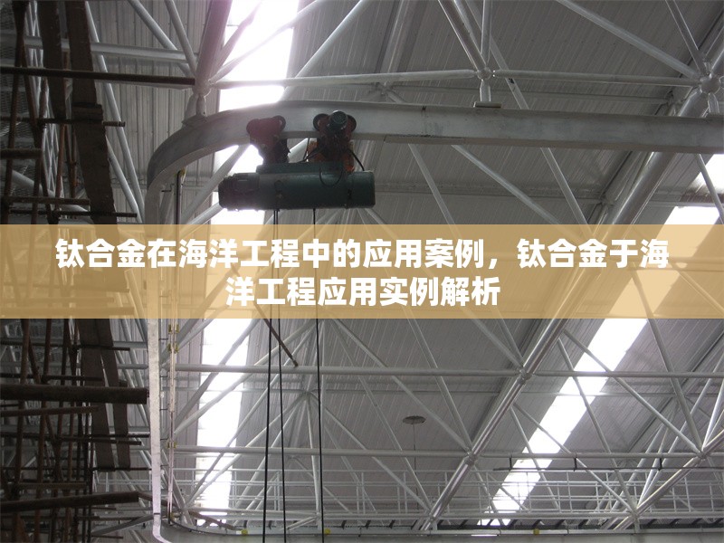 鈦合金在海洋工程中的應(yīng)用案例，鈦合金于海洋工程應(yīng)用實例解析 行業(yè)新聞 第1張