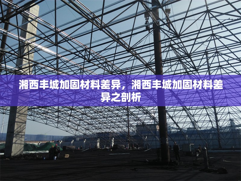湘西豐城加固材料差異，湘西豐城加固材料差異之剖析 行業(yè)新聞 第6張