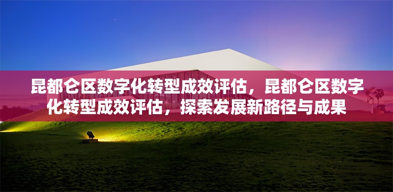 昆都侖區(qū)數(shù)字化轉(zhuǎn)型成效評(píng)估，昆都侖區(qū)數(shù)字化轉(zhuǎn)型成效評(píng)估，探索發(fā)展新路徑與成果