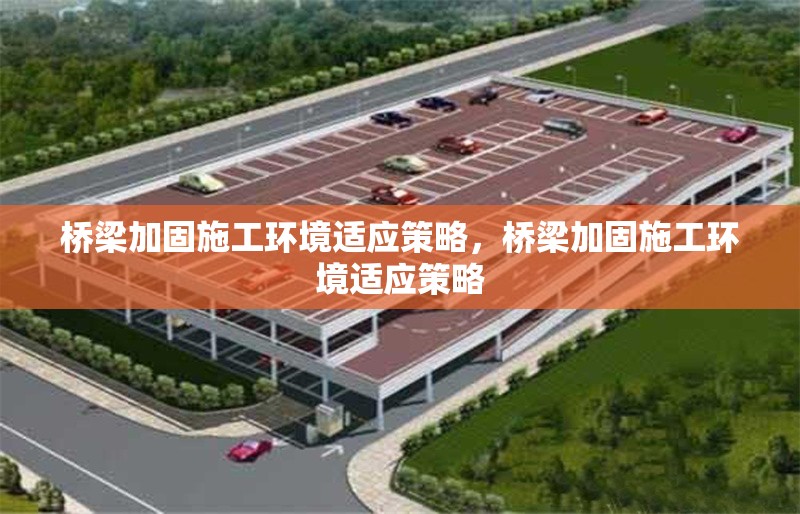 橋梁加固施工環(huán)境適應(yīng)策略，橋梁加固施工環(huán)境適應(yīng)策略