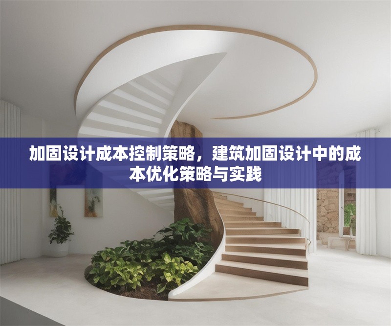 加固設(shè)計(jì)成本控制策略，建筑加固設(shè)計(jì)中的成本優(yōu)化策略與實(shí)踐
