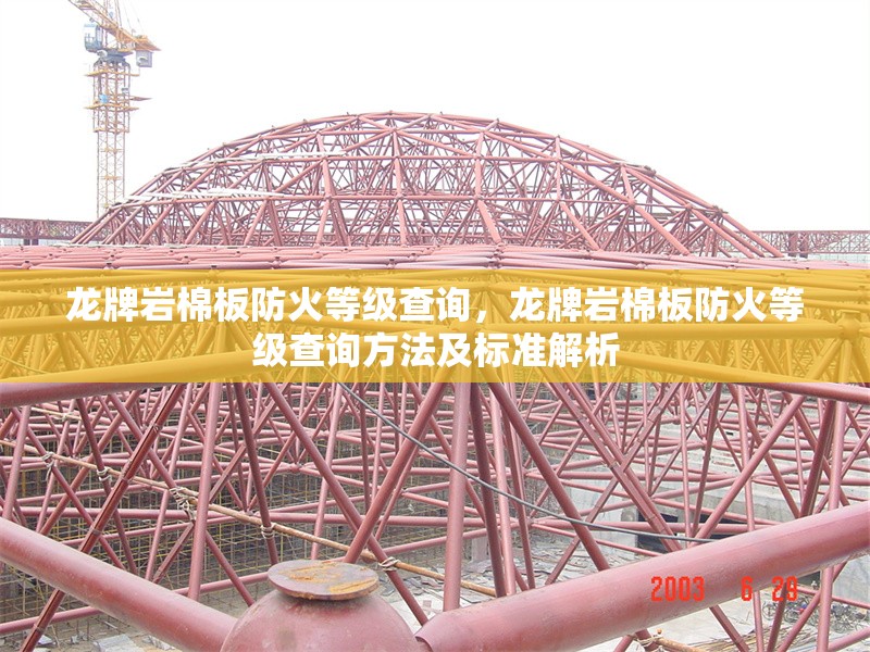龍牌巖棉板防火等級查詢，龍牌巖棉板防火等級查詢方法及標準解析