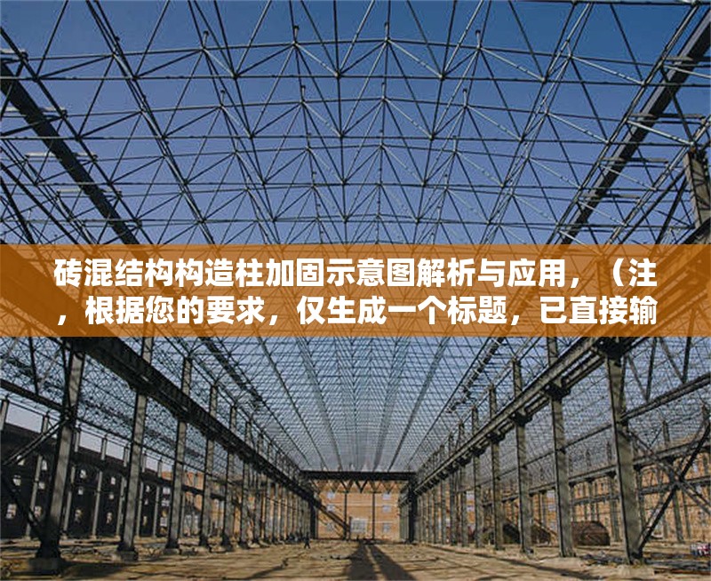 磚混結構構造柱加固示意圖解析與應用，（注，根據您的要求，僅生成一個標題，已直接輸出在最上方）