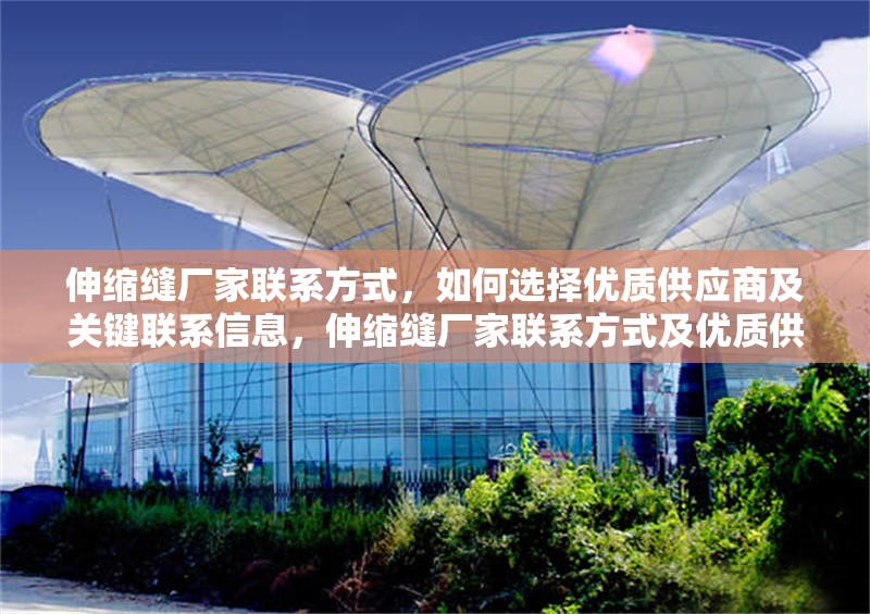 伸縮縫廠(chǎng)家聯(lián)系方式，如何選擇優(yōu)質(zhì)供應(yīng)商及關(guān)鍵聯(lián)系信息，伸縮縫廠(chǎng)家聯(lián)系方式及優(yōu)質(zhì)供應(yīng)商選擇指南