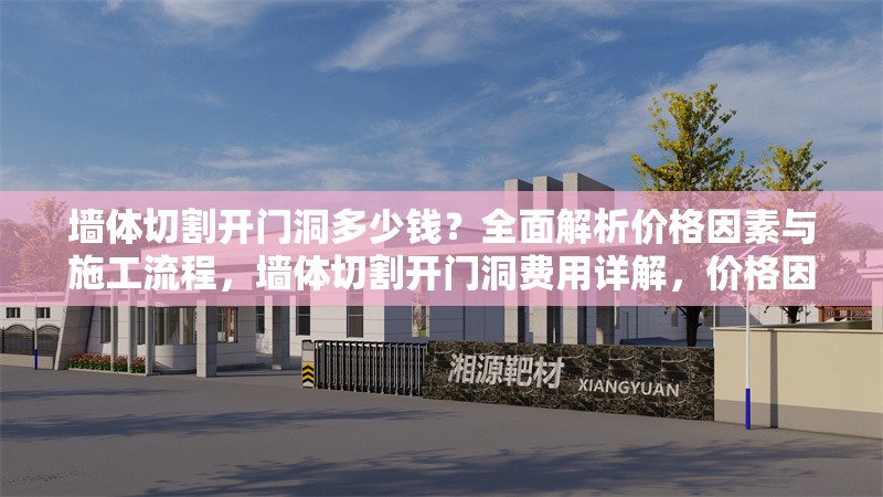 墻體切割開門洞多少錢？全面解析價格因素與施工流程，墻體切割開門洞費(fèi)用詳解，價格因素與施工流程全解析