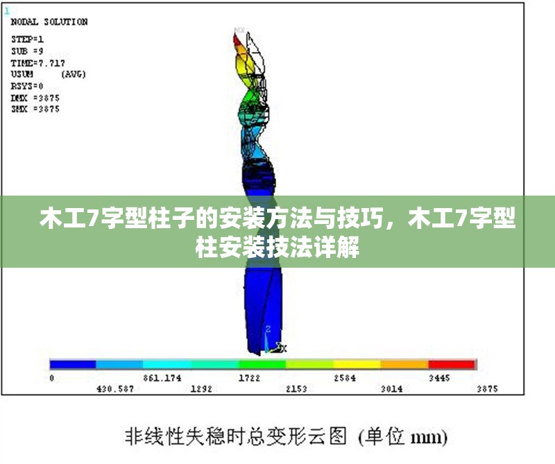 木工7字型柱子的安裝方法與技巧，木工7字型柱安裝技法詳解 行業(yè)新聞